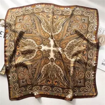 70 * 70 см новый шелковый маленький квадратный шарф для защиты шеи женщин профессиональный шарф универсальный шарф для волос шарф 70*70CM