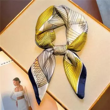 70 * 70 см новый шелковый маленький квадратный шарф для защиты шеи женщин профессиональный шарф универсальный шарф для волос шарф 70*70cm