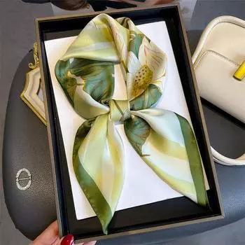 70 * 70 см новый шелковый маленький квадратный шарф для защиты шеи женщин профессиональный шарф универсальный шарф для волос шарф 70*70CM