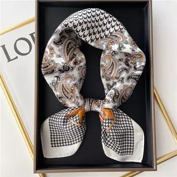 70 * 70 см новый шелковый маленький квадратный шарф для защиты шеи женщин профессиональный шарф универсальный шарф для волос шарф 70*70cm