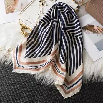 70 * 70 см новый шелковый маленький квадратный шарф для защиты шеи женщин профессиональный шарф универсальный шарф для волос шарф 70*70CM