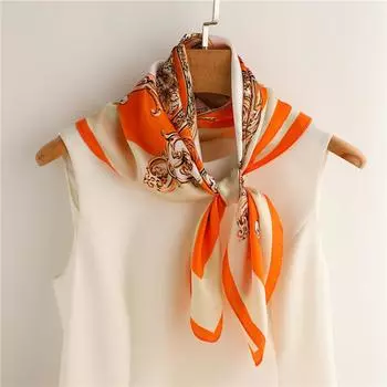 70 * 70 см новый шелковый маленький квадратный шарф для защиты шеи женщин профессиональный шарф универсальный шарф для волос шарф 70*70cm