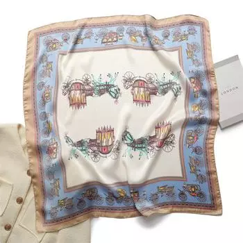 70 * 70 см новый шелковый маленький квадратный шарф для защиты шеи женщин профессиональный шарф универсальный шарф для волос шарф 70*70CM