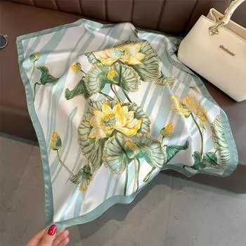 70 * 70 см новый шелковый маленький квадратный шарф для защиты шеи женщин профессиональный шарф универсальный шарф для волос шарф 70*70cm