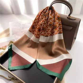 70 * 70 см новый шелковый маленький квадратный шарф для защиты шеи женщин профессиональный шарф универсальный шарф для волос шарф 70*70CM