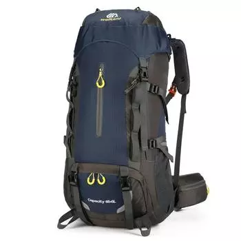 70 л рюкзак для кемпинга, большой емкости, для пеших прогулок, путешествий, спорта на открытом воздухе, водонепроницаемый, для треккинга, скалолазания, альпинизма, двойная сумка на плечо