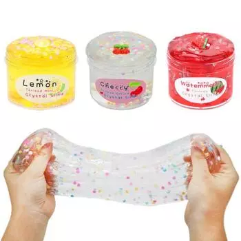 70 мл эластичный слизь «сделай сам», нелипкий набор для изготовления мягких облаков, мягких кристаллов, антистрессовая игрушка зелёный