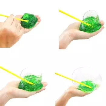 70 мл фруктовый слайм эластичные игрушки нелипкое облако снятие стресса цветная глина слайм декомпрессионные игрушки снятие стресса подарок на вечеринку зелёный