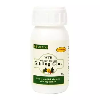 70 мл клей с сусальным золотом, практичный клей для позолоты, защитное масло на водной основе для рукоделия, рукоделия, поверхность сусального золота и серебра