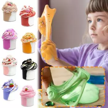 70 мл пластилиновые украшения «сделай сам», игрушки, интерактивные красочные игрушки для родителей и детей, подарочные игрушки для вечеринок для девочек и мальчиков One Size