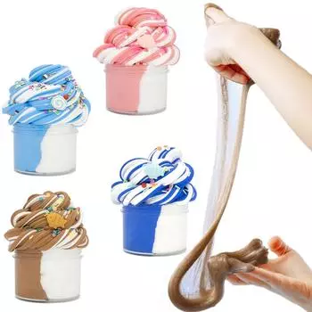 70 мл пластилиновые украшения «сделай сам», игрушки, интерактивные красочные игрушки для родителей и детей, подарочные игрушки для вечеринок для девочек и мальчиков One Size