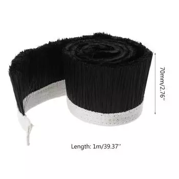 70 мм нейлоновая щетка пылесос гравировальный фрезерный станок пылезащитный чехол для ЧПУ Rou