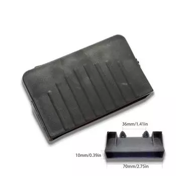 70 мм Пластиковые держатели торцевых заглушек для планок кровати Пластиковые держатели торцевых заглушек Пластиковые черные держатели торцевых заглушек подходят для одинарных, двойных