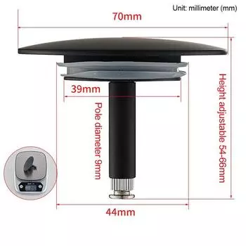 70 мм сливная пробка для ванны сменная ванная комната ванна