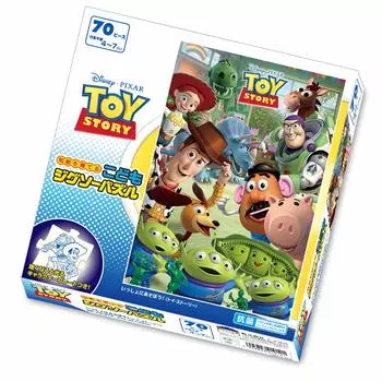 70 piece puzzle Toy Story play jigsaw children s Let s together! [Children s puzzle]