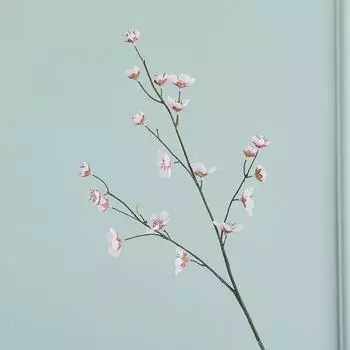 70 см вишневый цвет вишневая ветка искусственные цветы розовый розовый