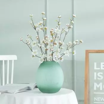 70 см вишневый цвет вишневая ветвь прочные искусственные цветы розовые белый