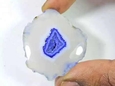 70Cts. Окрашенный друзовый агат, фантазийный лечебный кристалл, драгоценный камень, россыпью, 35X35 мм SK-2298