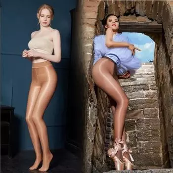 70D большие размеры женские блестящие колготки сексуальные прозрачные чулки колготки эластичные блестящие леггинсы корректирующие чулки длинные носки для женщин L чёрный