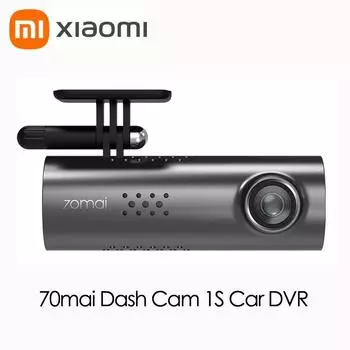 70mai Dash Cam 1S Автомобильный видеорегистратор Wi-Fi 1080P HD ночного видения G-сенсор Автомобильная камера Видеорегистратор Автомобильный монитор с голосовым управлением на английском языке