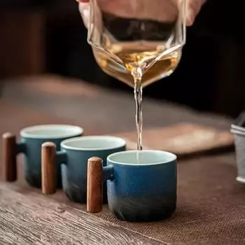 70ml Ceramic Retro Coffee Cup Office Water Cup Filter Tea Mug Ceramic Coffee Mug Handmade Tea Coffee Cup Birthday Gift