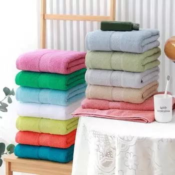 70x140/34x75 см хлопковое банное полотенце 20 цветов жаккардовые полотенца для лица и душа мягкие толстые большие для взрослых детей дома ванной спа пляжа 34x75cm