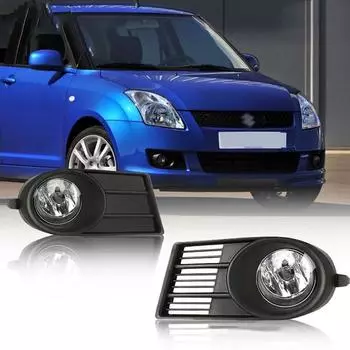 71761-63J00-5PK 71751-63J00-5PK Для Suzuki Swift 2005 2006 2007 2008 2009 2010 Передний бампер Решетка Противотуманные фары Рамка Накладка