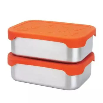 720 мл миска для еды из нержавеющей стали контейнер для закусок для обеда с силиконовой крышкой