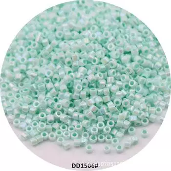 720 шт., 2 мм, стеклянные бусины Delica, японские непрозрачные цветные бусины-разделители для изготовления ювелирных изделий своими руками, аксессуары для рукоделия 2mm 10g 720pcs