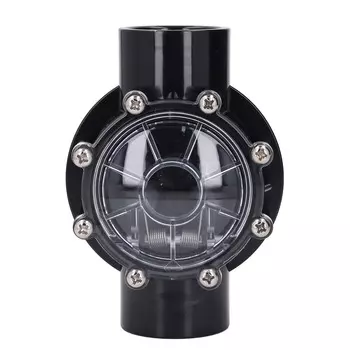 7235 Обратный клапан 180 градусов Замена для бассейнов СПА Прямоточный поток Прозрачная крышка