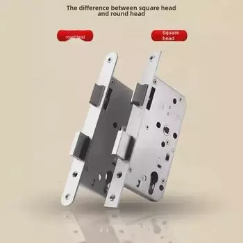 7260 Универсальный европейский противопожарный дверной замок из нержавеющей стали