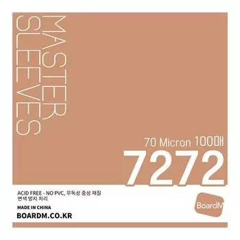 7272 BoardM Master Sleeve korean boardgame