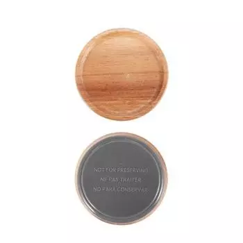 72/90 мм Крышки для банок с обычным горлышком Деревянные крышки с герметичным силиконовым уплотнителем Деревянные крышки для банок Банка Мейсона 72mm