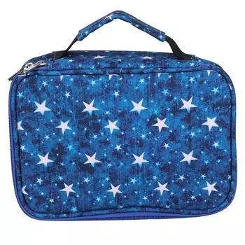 72 отверстия многослойный большой емкости пенал цветной карандаш сумка на молнии школьные принадлежности для рисования синий 72 синий