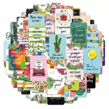 72 шт. Карточки с позитивными утверждениями, вдохновляющие и ободряющие карточки для женщин и мужчин, ежедневные карточки с утверждениями