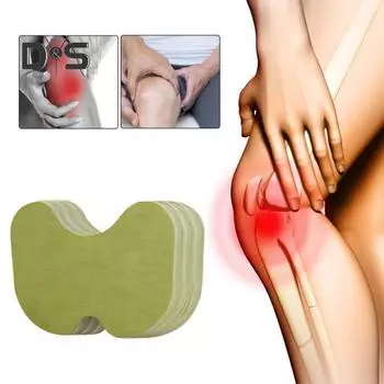 72 шт. пластыри на колени натуральные травяные наклейки для облегчения боли в колене согревающий пластырь с экстрактом полыни для плеч спины шеи 1