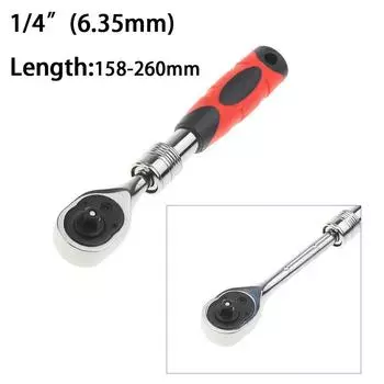 72 зуба с высоким крутящим моментом Crv трещотка динамометрический ключ 1/2“ 3/8” 1/4” шестигранный ключ удлинитель торцевой гаечный ключ инструменты для ремонта автомобиля