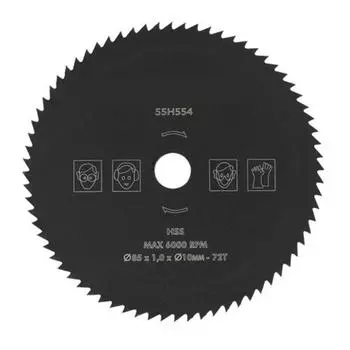 72Т 85мм кс 10мм ХСС дисковое колесо для резки дисковой пилы для деревянного металла