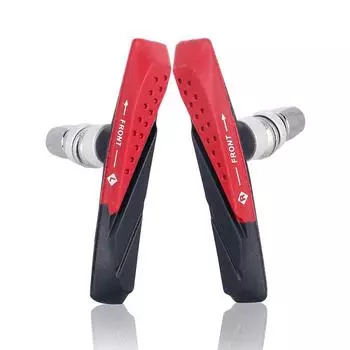73 мм MTB V-Brake линейные механические колодки двойные тормоза составные велосипедные тормозные колодки для всепогодного использования красный
