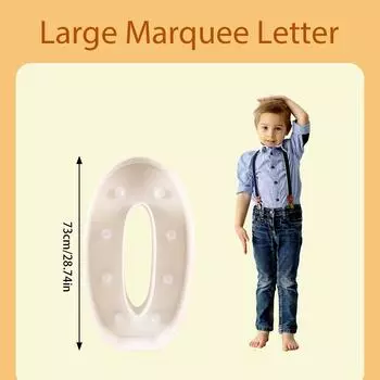 73 см большие светодиодные огни для подсветки декоративных ламп для шатра, украшения для дома, дня рождения, юбилея, свадьбы 73cm