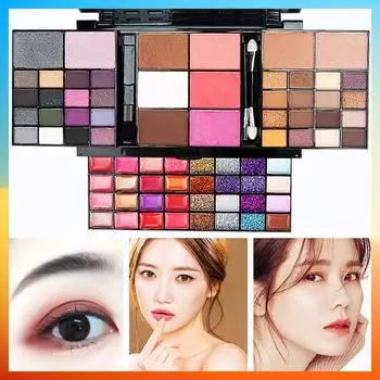 74 цвета палитры теней для век тени для век в европейском стиле макияж