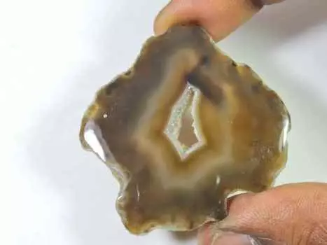 74Cts. Окрашенный черный друзовый агат, фантазийный кристалл кабошон, драгоценный камень россыпью 45X46MM SK-2259