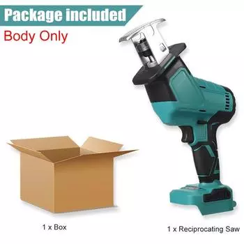 7500 мАч бесщеточный резак по дереву/металлу деревообрабатывающий инструмент аккумуляторная возвратно-поступательная пила аккумуляторная электрическая пила Only machine