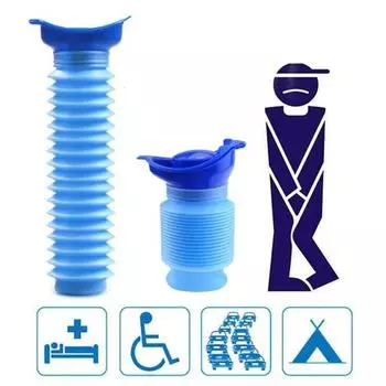 750 мл аварийный писсуар водонепроницаемый гуманизированный дизайн легко чистить многоразовый складной писсуар портативный мобильный туалет