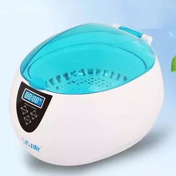 750 мл домашний цифровой ультразвуковой очиститель для мытья стекол ювелирных часов Br regulatory