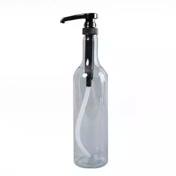 750 мл прозрачный кофейный сироп, диспенсер для капельного хранения, бутылка с насосом, бутылка для молока, контейнер для банки с медом 2