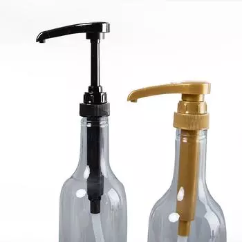 750 мл прозрачный кофейный сироп, диспенсер для капельного хранения, бутылка с насосом, бутылка для молока, контейнер для банки с медом золотой