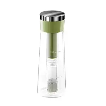 750 мл Ручная кофеварка для холодного заваривания, френч-пресс, кувшин-инфузор для холодного чая со съемным фильтром, летний портативный кофейник