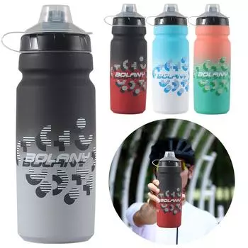 750 мл велосипедная бутылка для напитков с широким горлом, дизайнерская бутылка для воды, уличный велосипедный чайник, не содержит BPA, герметичный для бега, езды на велосипеде CHINA