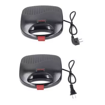 750 Вт Большая вафельница для завтрака Машина для выпечки вафель Электрический гриль Машина для вафель Хлеб EU Plug 220V